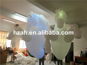 Anhang blanco personalizado caballo inflable traje decoraciones - Product Image 2