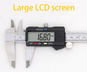 Tipo domestico economico 0-150mm 200mm 300mm display digitale a grande schermo calibro a corsoio elettronico - Product Image 3