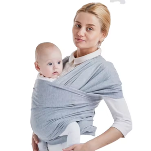 Good Price New USA &amp; Europe Hot Selling Foldable Natural Organic Cotton <strong>Baby</strong> Sling <strong>Carrier</strong> Wrap Promotional - Product Image 5