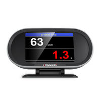 Escáner de Diagnóstico para Auto, Interfaz OBD, Velocímetro, Pantalla Head-Up, Medidor Automotriz Seguro, Monitor de Temperatura del Agua, Universal