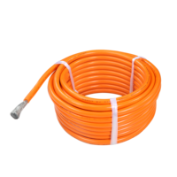 Rot-Schwarzes Batteriekabel 25mm 35mm 50mm 70mm 90mm 120mm² 200C 600V Hochtemperatur-Silikonkabel