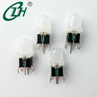 Interruptor de Botón Pulsador Táctil Momentáneo LED Verde Iluminado de 6x6mm 1NO con Tapa Redonda Abombada 30V 0.03A para Dispositivos Electrónicos