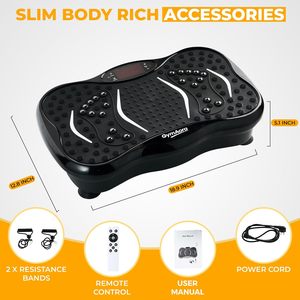 Plataforma Vibratoria Antideslizante para Uso Doméstico, Plataforma Vibratoria para Hacer Ejercicio, Tabla Vibratoria para Gimnasio, para Perder Peso - Product Image 2
