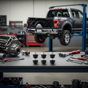 Kit de Bujes de Montaje de Carrocería para Ford F250 F350, Juego de 60 Piezas, Color Negro, D0100X3I3HJ, Ajuste Universal - Product Image 2