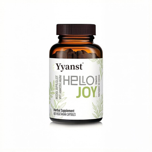 Capsules de bacopa, amla et ashwagandha de haute qualité (ODM/OEM) : améliorent l'humeur, réduisent le stress, stimulent la motivation, atténuent l'irritabilité. - Product Image 1