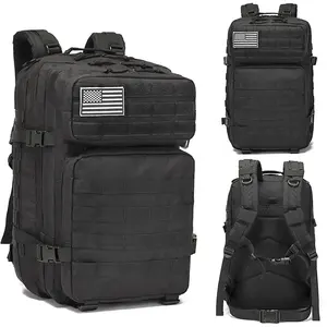 45L 900D tactical backpack fitness gym bags travel backpacks with molle system