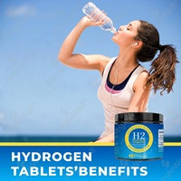 AegleWell OEM ODM 120 Tablets-H2 Pastilles d'eau à hydrogène moléculaire avec magnésium soutient la santé cérébrale et les fonctions cognitives