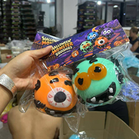 Ensemble de balles sensorielles Halloween Monstres : Vampire, Sorcière et Diable – Jouets anti-stress pour enfants, idéaux pour les fêtes