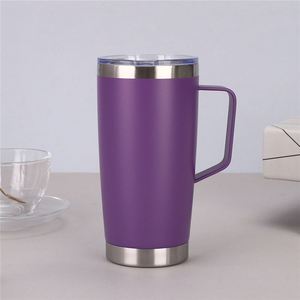 Tasse à café en métal avec couvercle coulissant, compatible lave-vaisselle, 20 oz, en acier inoxydable, cadeau pour les garçons d'honneur, gobelet ASM26 - Product Image 4