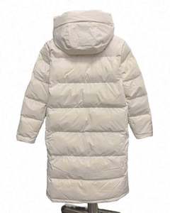 Real North Winter High-end Black Gold White Goose Down Chaqueta larga acolchada Mujeres y con capucha Grueso Abrigo cálido Cara Colores disponibles - Product Image 4