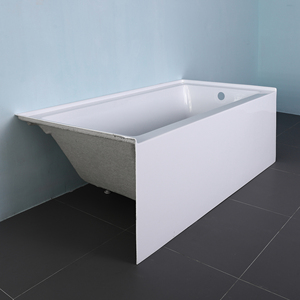 60 "x 32" América del Norte estándar alcoba/delantal acrílico Whirlpool bañera sola falda delantal portátil remojo bañera de hidromasaje para Baño - Product Image 2