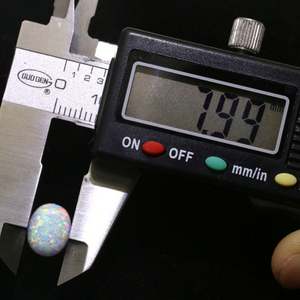 Wuzhou Gemstone Factory Good <b>Fire</b> Oval Cabochon Loose Opal Stone - Product Image 4