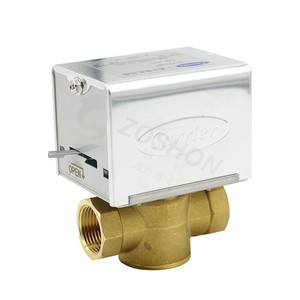 Vlv220fm Bm Électrovanne bidirectionnelle électrique à corps en cuivre normalement ouverte pour systèmes de chauffage - Product Image 3