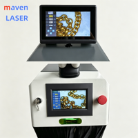 Machine de soudage laser IGBT de luxe 300W pour l'usine de bijoux en or et en argent en Allemagne