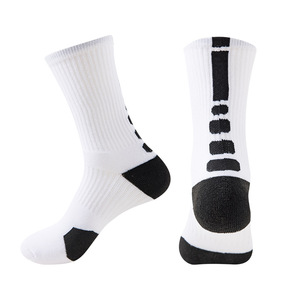 Chaussettes de sport pour hommes, séchage rapide, antidérapantes, sublimées, pour la course à pied en plein air, chaussettes de <span class=keywords><strong>basket</strong></span>-ball - Product Image 5