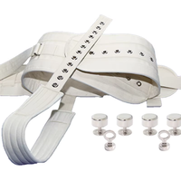 Lit couché réglable verrouillage magnétique contraintes ceinture de retenue psychiatrique ceinture de retenue médicale prisonnier équipement de Bondage complet du corps