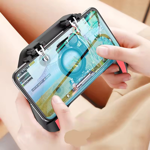 คอนโทรลเลอร์เกมมือถือ H10 ไร้สาย แบตเตอรี่ 2500/5000 มิลลิแอมป์ พร้อมพัดลมระบายความร้อนคู่ จอยสติ๊กสำหรับ <span class=keywords><strong>PUBG</strong></span> รองรับ IOS และ Android - Product Image 3