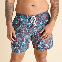 Paisley ajusté Paddle Board 2 en 1 Board Shorts décontracté imprimé léopard hologramme mode luxe élastique Short de bain