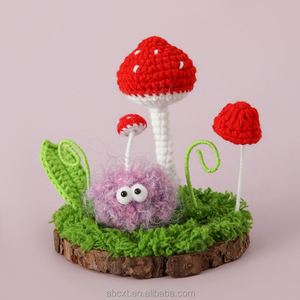 Maceta Magnética Hecha a Mano con Diseño de Hongo Monstruo, Decoración Única para Escritorio, para el Año Nuevo Chino, Navidad, Día de la Madre - Product Image 3