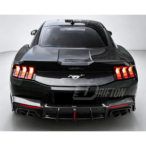 Diffuseur arrière en fibre de carbone style CMST V1 pour Ford Mustang Gen7 S650 2024 et suivants - Product Image 2