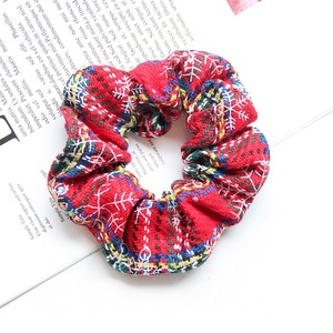 Horror Pumpkin Decoration Fabric Elastic Scrunchy <strong>Hair</strong> Bands Scrunchies Accessories Headwear for Halloween Christmas - Product Image 4