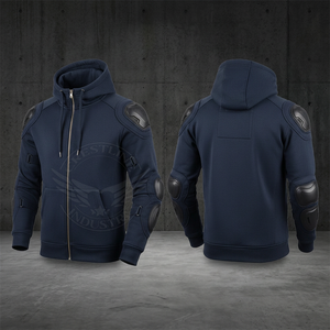 Hoodie de moto unisexe personnalisé pour l'hiver - Protection respirante pour la course moto avec logo et design sur mesure - Product Image 2