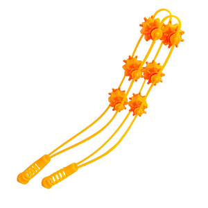Back Massager <b>Plastic</b> Rollers Three Wheel Rolling For Back Neck Shoulder Massage Fitness Exercise Stretching <b>Strips</b> - Product Image 4