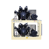 Compresseur d'air à piston alternatif 3 étapes 70 bars 15 kW 20 CV, moteur industriel de haute qualité à bas prix, vente chaude