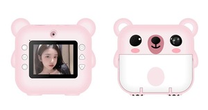 Cámara de Regalo de Cumpleaños, Mini Cámara Instantánea de 2.4 Pulgadas para Niños, Videocámara con Impresión Térmica de 1080P, Portátil, para Niños - Product Image 3