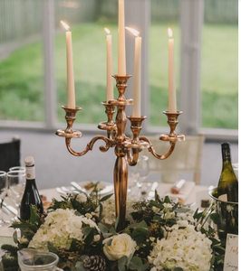 Candélabre en aluminium de style contemporain Design créatif Chandeliers décoratifs faits à la main Décoration intérieure de la maison - Product Image 1