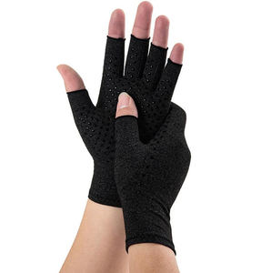 Half Finger Handschutz Rheumatoide Schmerzen lindern Therapie Kompression strick handschuhe für Arthritis - Product Image 2