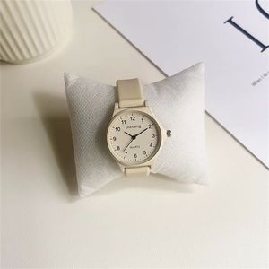 2025 New Model - Solid Color, Simple and Elegant, Fashionable and Graceful, Pointer-style, Fresh and Modern <b>Electronic</b> <b>Watch</b> - Product Image 1