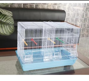 Gabbia per Cani di Alta Qualità, Gabbia Portatile per Canarini, Vassoio in Plastica Facile da Pulire, Recinto in Rete Resistente per l'Allevamento di Uccelli, Confezione in Scatola, Vendita all'Ingrosso - Product Image 2