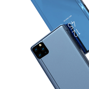 Custodia Flip di Lusso con Specchio Placcato per <span class=keywords><strong>iPhone</strong></span> 13 <span class=keywords><strong>Pro</strong></span> <span class=keywords><strong>Max</strong></span>, <span class=keywords><strong>Cover</strong></span> Completa in Pelle con Vista Chiara per <span class=keywords><strong>iPhone</strong></span> <span class=keywords><strong>11</strong></span> <span class=keywords><strong>Pro</strong></span> <span class=keywords><strong>Max</strong></span> - Product Image 3