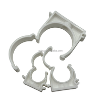 Colliers de fixation en PVC en forme de U de 20 mm pour tuyaux d'eau, supports de tuyaux en plastique pour la plomberie et la gestion des câbles