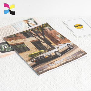 Libro personalizzato con stampa tascabile rilegatura perfetta copertina morbida libro di riviste di moda per <span class=keywords><strong>auto</strong></span> a colori - Product Image 4