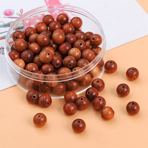 סיטונאי זול אורן 8 מ "מ חרוזי עץ רופף גדול אין לכה ג 'ג' יאנג ז 'ייואן מותג תכשיטי תכשיטי תפילת חרוזים - Product Image 5