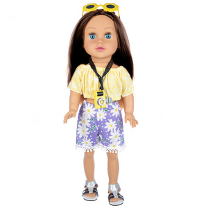 Muñeca Reborn 2026 con Vestido Amarillo, Muñeca de Goma Suave de Simulación, Muñeca para Dormir, Muñeca Realista - Product Image 4