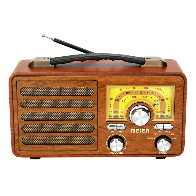 Portable Radio Usb Tf Music Player Fm Am Sw 3 Band Rechargeable Radio