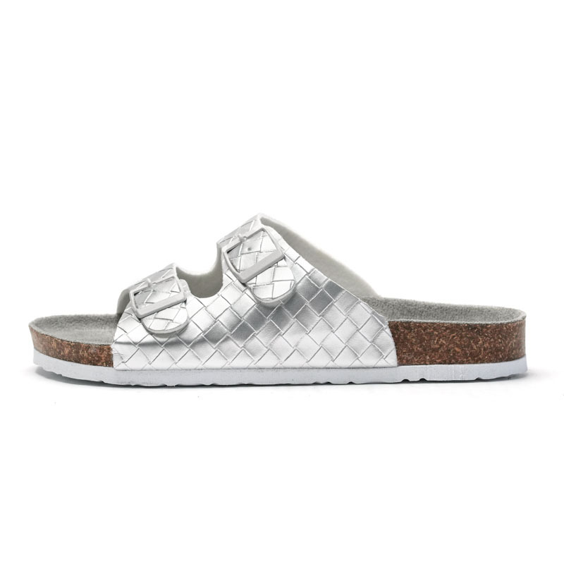 Cheap Slides Sandals Casual Flip Flops Beach Cork Sole Slippers Thick Bottom Cork Slipper for Men