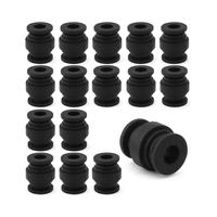 Balle amortissante en caoutchouc silicone de qualité professionnelle pour pièces automobiles industrielles, produits amortisseurs haute performance