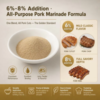 Marinade pour côtelettes de porc BAIWEIDIN, marinade en vrac pour côtelettes de porc |   OEM ODM Vente en gros