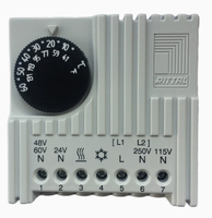 Thermostat d'enceinte Rittal SK3110.000 5-60 ° Régulateur de température pour armoire C SK 3110.000