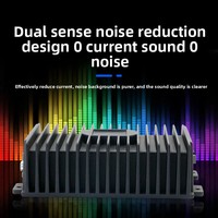 Amplificateur de voiture professionnel haute puissance classe AB 50W*4 30W*4 avec processeur audio DSP pour modification audio sans perte