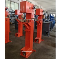 Machine à riveter les plaquettes de frein pneumatiques avec pompe