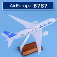 Modèle d'avion en métal de haute qualité 30CM B787 Espagne Air Europa Lineas Aereas Airways modèles pour affichage et cadeau d'entreprise