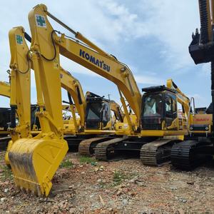 Excavadora de orugas hidráulica usada Komatsu 200, capacidad de 20 toneladas, motor de bomba de excavadora de segunda mano, precio barato de venta - Product Image 1
