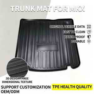 Tapete para Maletero de Coche, Resistente al Agua, Material TPE Duradero, para Lincoln MKX <span class=keywords><strong>2015</strong></span> a 2019, Diseño ODM - Product Image 1