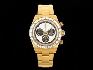 Reloj Mecánico de Lujo de Súper Calidad, 38 mm, Fábrica ADG, Acero 904, Movimiento ETA 4130, Zafiro Luminoso, Cronógrafo Esqueleto - Product Image 2