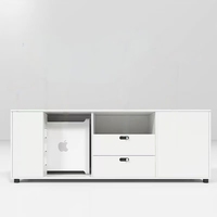 Mesa Ejecutiva Moderna Minimalista Blanca para Jefe/CEO, Mesa de Oficina para Computadora, Diseño de Mesa Ejecutiva, Escritorio en Forma de L